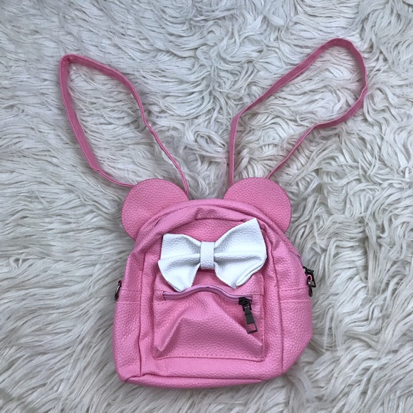 Disney Handbags - Minnie Mouse Disney Pink Mini Backpack Purse